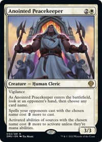 Anointed Peacekeeper (2) [Promo Pack: Dominaria United]