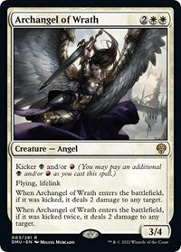 Archangel of Wrath (3) [Promo Pack: Dominaria United]