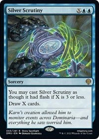 Silver Scrutiny (65) [Promo Pack: Dominaria United]