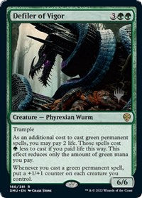 Defiler of Vigor (160) [Promo Pack: Dominaria United]