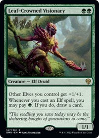 Leaf-Crowned Visionary (167) [Promo Pack: Dominaria United]