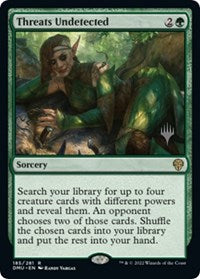 Threats Undetected (185) [Promo Pack: Dominaria United]