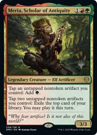 Meria, Scholar of Antiquity (206) [Promo Pack: Dominaria United]