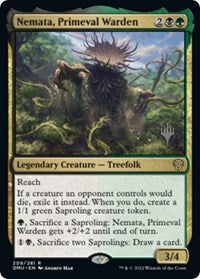 Nemata, Primeval Warden (209) [Promo Pack: Dominaria United]