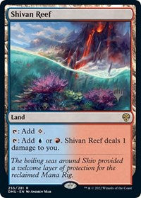 Shivan Reef (255) [Promo Pack: Dominaria United]