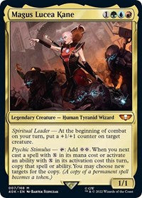 Magus Lucea Kane (Surge Foil) (7) [Universes Beyond: Warhammer 40,000]