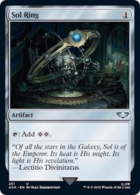 Sol Ring (251) (Surge Foil) (251) [Universes Beyond: Warhammer 40,000]