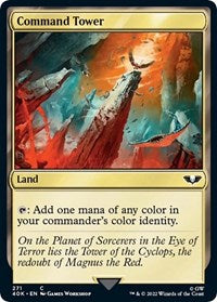 Command Tower (271) (Surge Foil) (271) [Universes Beyond: Warhammer 40,000]
