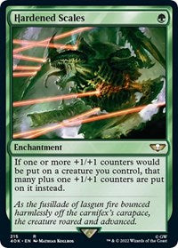 Hardened Scales (Surge Foil) (215) [Universes Beyond: Warhammer 40,000]