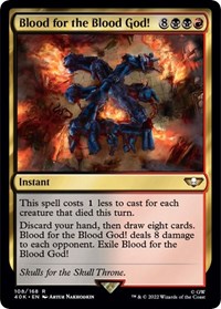 Blood for the Blood God! (Surge Foil) (108) [Universes Beyond: Warhammer 40,000]