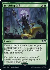 Inspiring Call (Surge Foil) (217) [Universes Beyond: Warhammer 40,000]