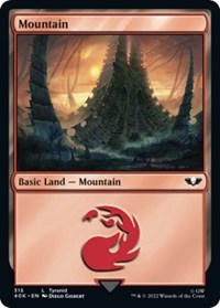Mountain (315) (315) [Universes Beyond: Warhammer 40,000]