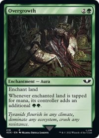 Overgrowth (Surge Foil) (219) [Universes Beyond: Warhammer 40,000]