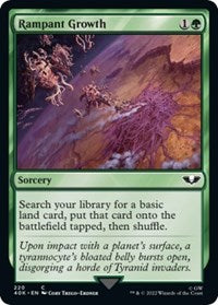 Rampant Growth (Surge Foil) (220) [Universes Beyond: Warhammer 40,000]