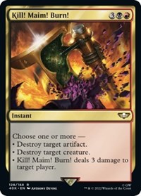 Kill! Maim! Burn! (128) [Universes Beyond: Warhammer 40,000]