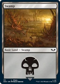 Swamp (311) (Surge Foil) (311) [Universes Beyond: Warhammer 40,000]