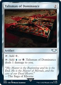 Talisman of Dominance (255) (Surge Foil) (255) [Universes Beyond: Warhammer 40,000]