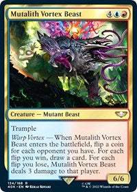Mutalith Vortex Beast (Surge Foil) (134) [Universes Beyond: Warhammer 40,000]