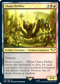 Chaos Defiler (Surge Foil) (110) [Universes Beyond: Warhammer 40,000]
