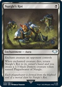 Nurgle's Rot (Surge Foil) (45) [Universes Beyond: Warhammer 40,000]