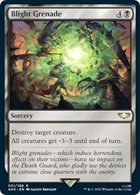 Blight Grenade (Surge Foil) (31) [Universes Beyond: Warhammer 40,000]