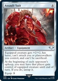 Assault Suit (Surge Foil) (230) [Universes Beyond: Warhammer 40,000]