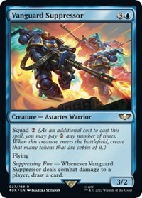 Vanguard Suppressor (Surge Foil) (27) [Universes Beyond: Warhammer 40,000]