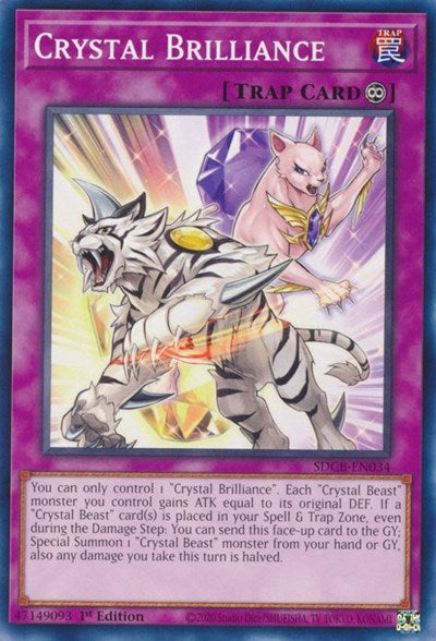 Crystal Brilliance (SDCB-EN034) [Structure Deck: Legend of the Crystal Beasts]