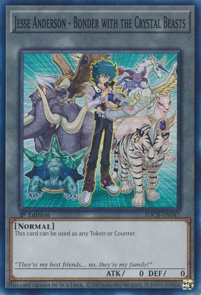 Jesse Anderson - Bonder with the Crystal Beasts (SDCB-EN047) [Structure Deck: Legend of the Crystal Beasts]