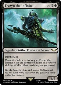 Trazyn the Infinite (Surge Foil) (65) [Universes Beyond: Warhammer 40,000]