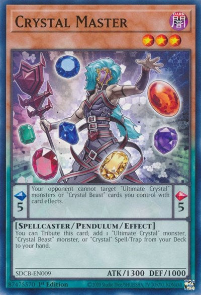 Crystal Master (SDCB-EN009) [Structure Deck: Legend of the Crystal Beasts]
