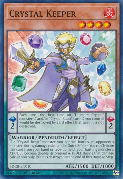 Crystal Keeper (SDCB-EN010) [Structure Deck: Legend of the Crystal Beasts]