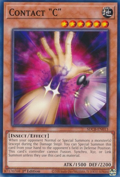 Contact "C" (SDCB-EN013) [Structure Deck: Legend of the Crystal Beasts]