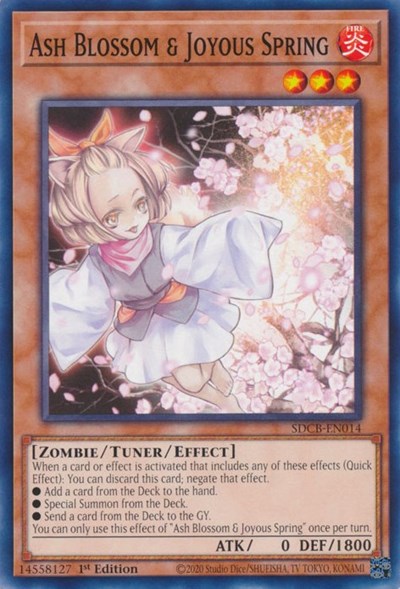 Ash Blossom & Joyous Spring (SDCB-EN014) [Structure Deck: Legend of the Crystal Beasts]