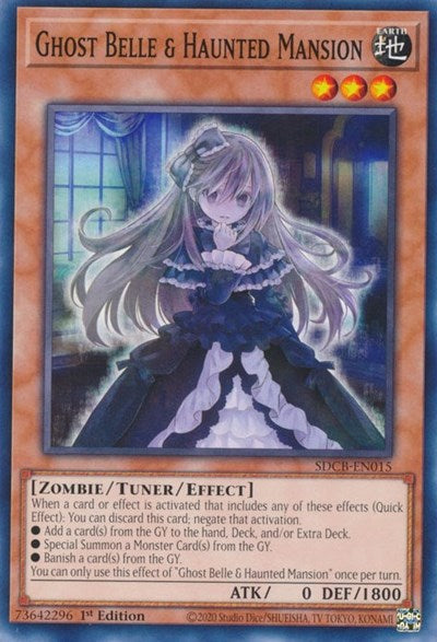 Ghost Belle & Haunted Mansion (SDCB-EN015) [Structure Deck: Legend of the Crystal Beasts]