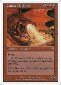 Crimson Hellkite (178) [7th Edition]