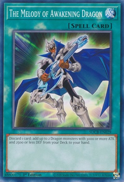 The Melody of Awakening Dragon (SDCB-EN029) [Structure Deck: Legend of the Crystal Beasts]