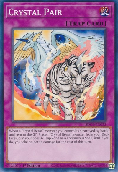 Crystal Pair (SDCB-EN035) [Structure Deck: Legend of the Crystal Beasts]