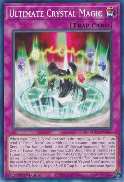 Ultimate Crystal Magic (SDCB-EN037) [Structure Deck: Legend of the Crystal Beasts]