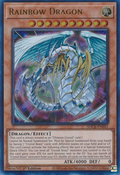 Rainbow Dragon (SDCB-EN041) [Structure Deck: Legend of the Crystal Beasts]