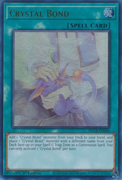 Crystal Bond (SDCB-EN046) [Structure Deck: Legend of the Crystal Beasts]