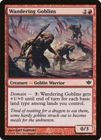Wandering Goblins (76) [Conflux]