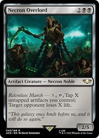 Necron Overlord (43) [Universes Beyond: Warhammer 40,000]