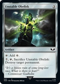Unstable Obelisk (260) [Universes Beyond: Warhammer 40,000]