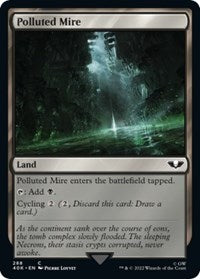 Polluted Mire (Surge Foil) (288) [Universes Beyond: Warhammer 40,000]