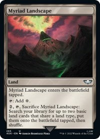 Myriad Landscape (Surge Foil) (285) [Universes Beyond: Warhammer 40,000]