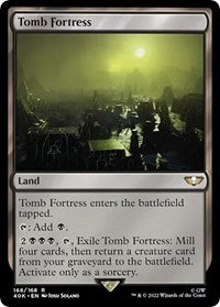 Tomb Fortress (Surge Foil) (168) [Universes Beyond: Warhammer 40,000]