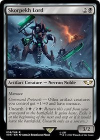 Skorpekh Lord (Surge Foil) (58) [Universes Beyond: Warhammer 40,000]