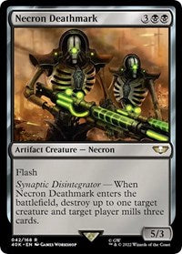 Necron Deathmark (Surge Foil) (42) [Universes Beyond: Warhammer 40,000]
