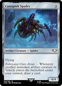 Canoptek Spyder (Surge Foil) (151) [Universes Beyond: Warhammer 40,000]